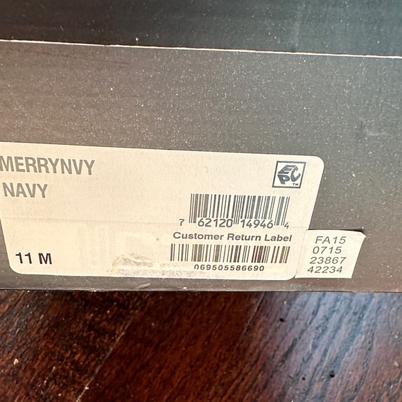 Alfani Men's Loafers Navy Suede with Brush Steel Hardware Sz 11 M New with box - Picture 4 of 4